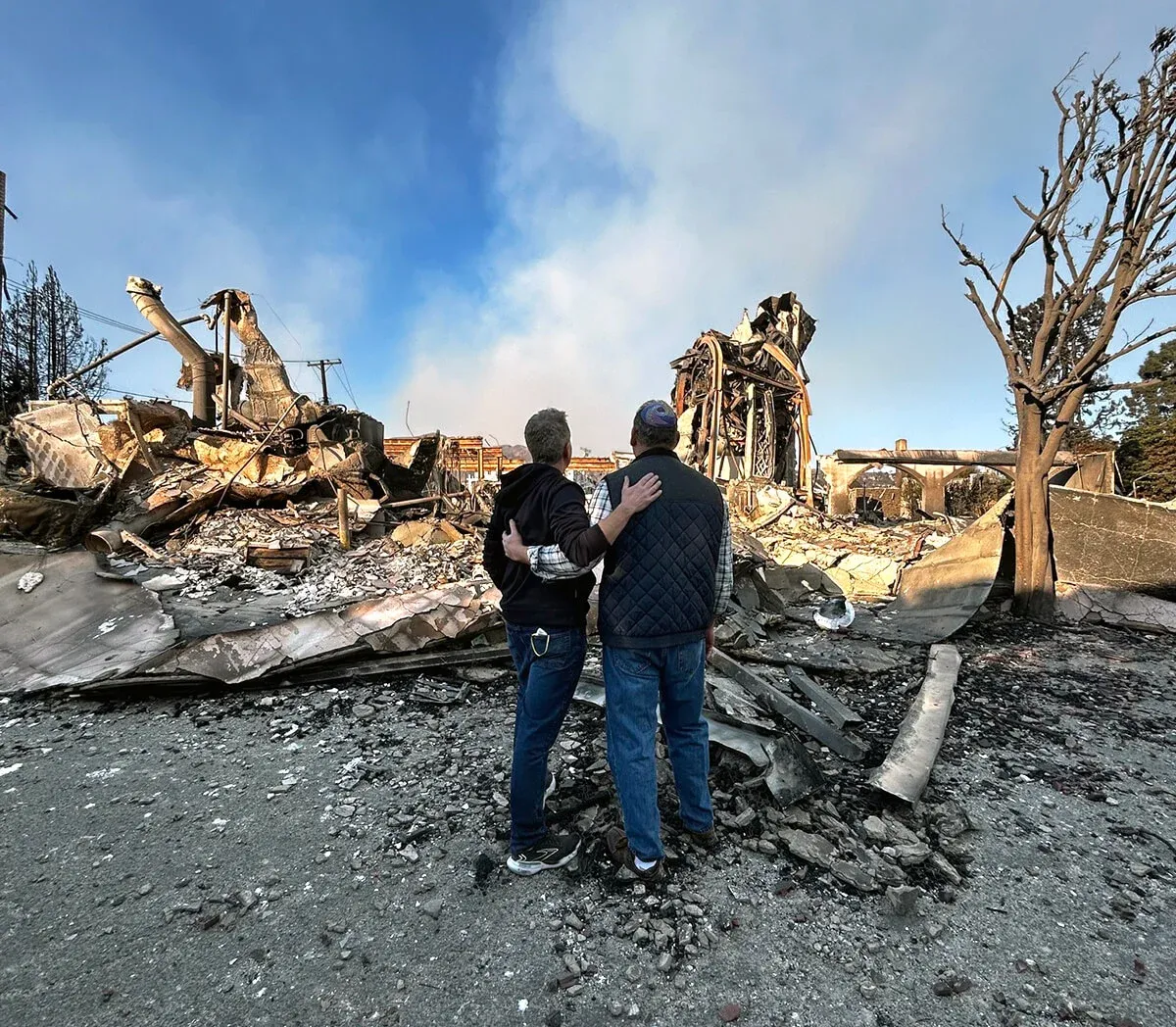 Wildfires claim life of United Methodist