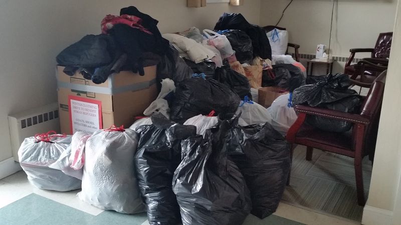 Winter clothing for Syrian refugees