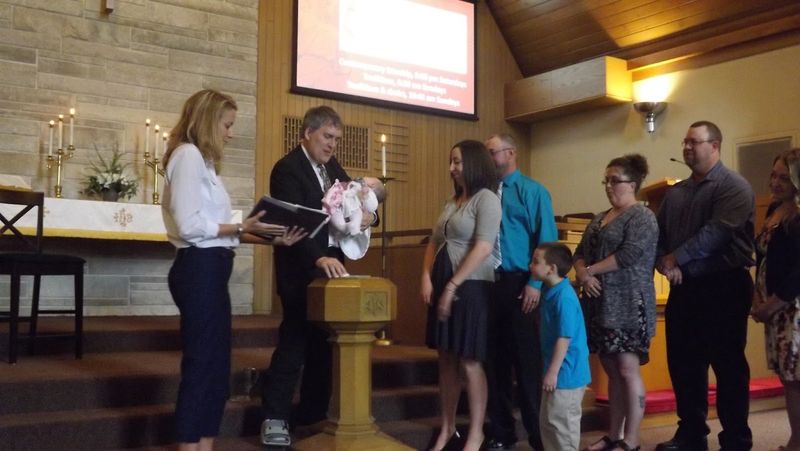 Baptism celebrated